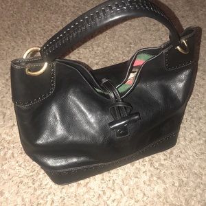 Dooney Black florentine toggle hobo